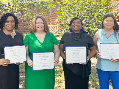 graduates of Virginia Bankers School of Bank Management