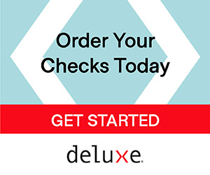 deluxe order your checks today logo