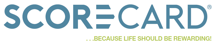 Scorecard because life should be rewarding logo