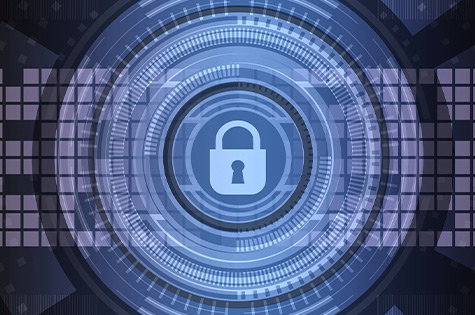 lock on a computer screen