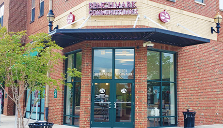 brick Farmville Downtown storefront branch location